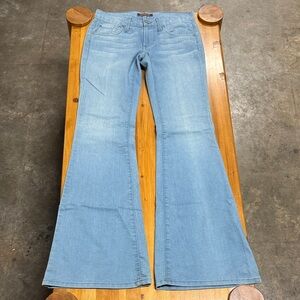 James Jeans Play Girl Style Light Blue Women's Flare Jeans